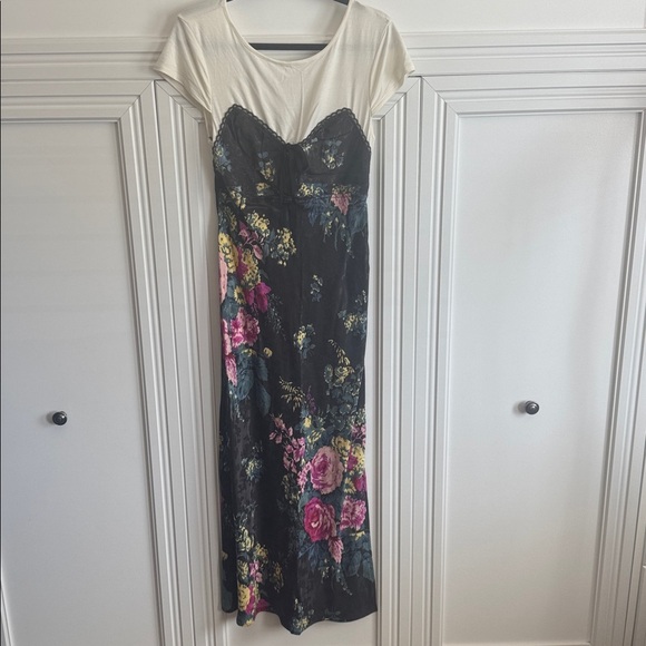 Anthropologie Multicolor Floral Dress - Picture 3 of 6